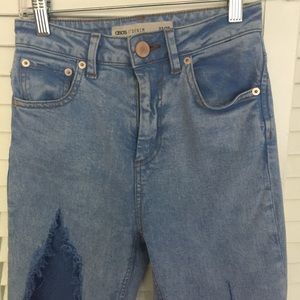 ASOS Jeans - NWT super distressed cropped Mom jeans ASOS Jeans - NWT super distressed cropped Mom jeans